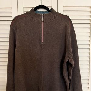 3/4 zip sweater. Tommy Bahama